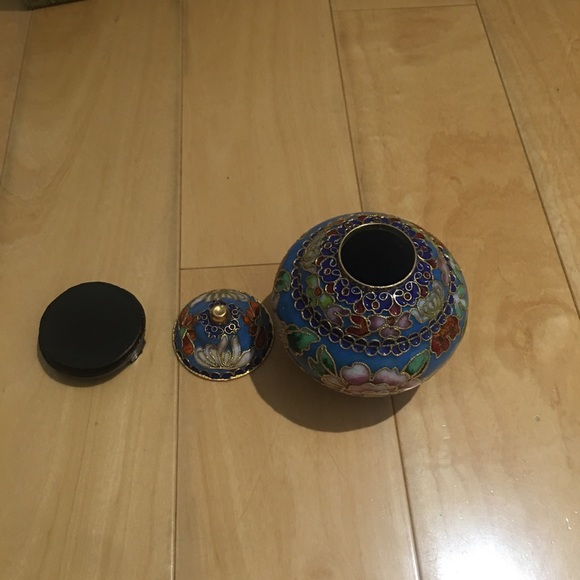 New cloisonné small vase - Picture 2 of 5